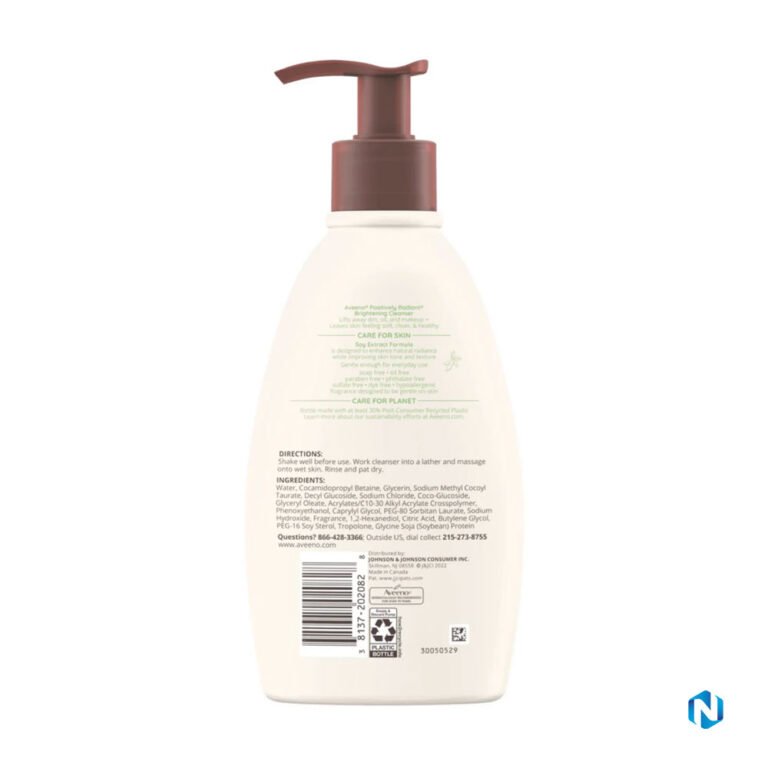 Aveeno Positively Radiant Brightening Facial Cleanser