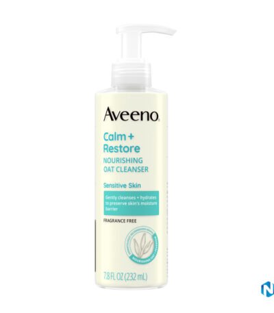 Aveeno Calm + Restore Gentle Nourishing Oat Face Cleanser