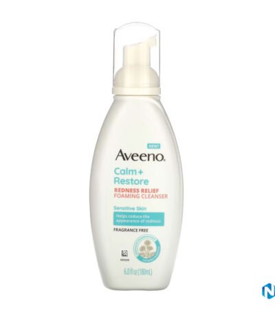 Aveeno Calm + Restore Redness Relief Foaming Cleanser