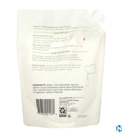 Aveeno Daily Moisturizing Facial Cleanser Refill