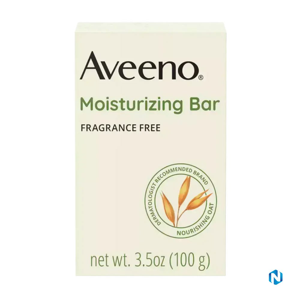 Aveeno Gentle Moisturizing Face Cleansing Bar, Dry Skin