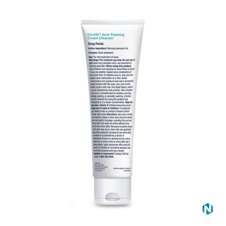 CeraVe Acne Foaming Cream Cleanser
