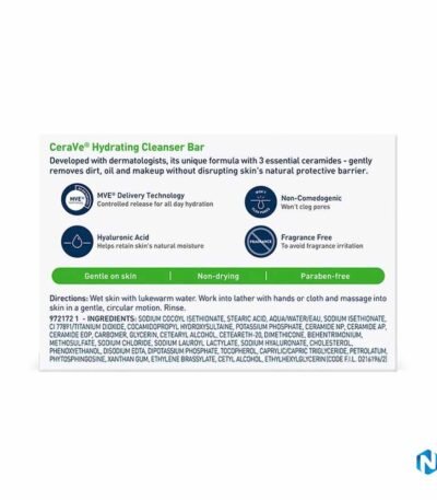 CeraVe Hydrating Cleanser Bar