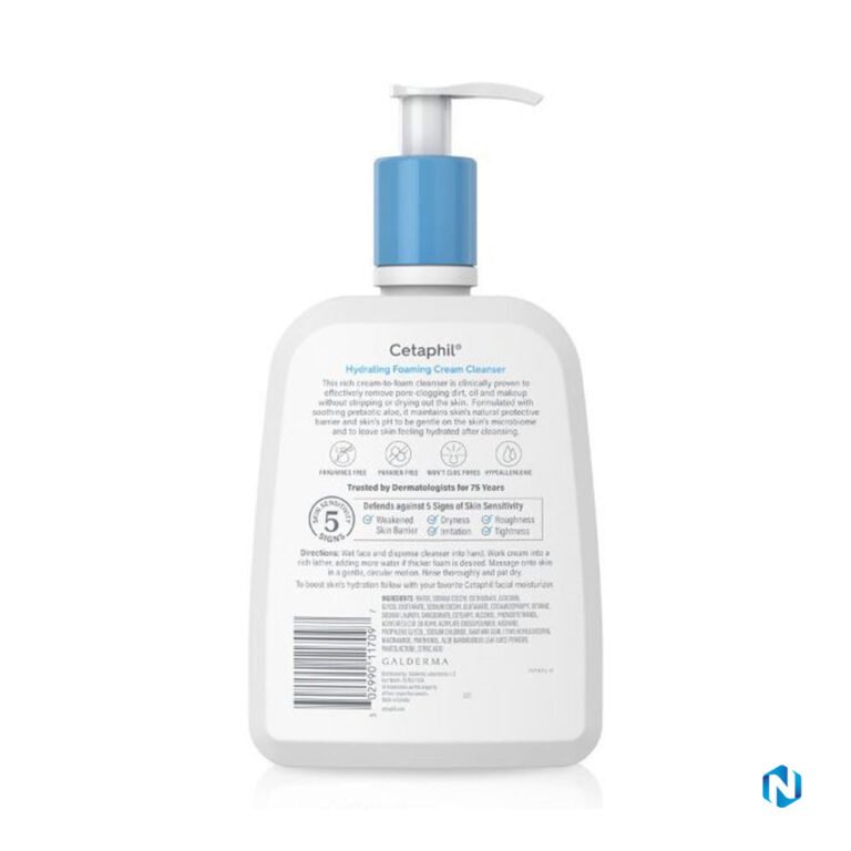 Cetaphil Hydrating Foaming Cream Cleanser