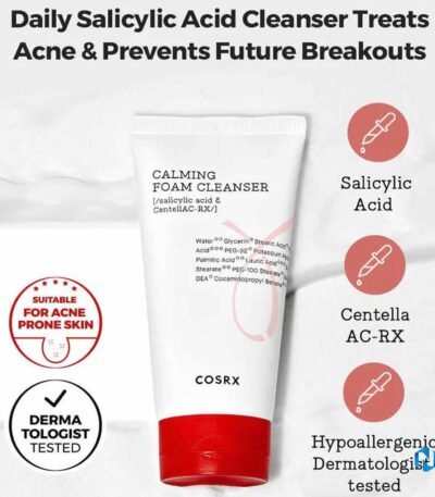 Cosrx AC Collection Calming Foam Cleanser