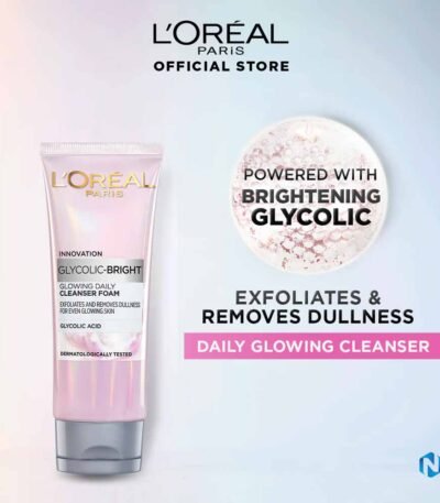 LOreal Paris Glycolic Bright Glowing Daily Cleanser Foam