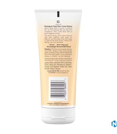 Neutrogena Deep Clean Cream Cleanser